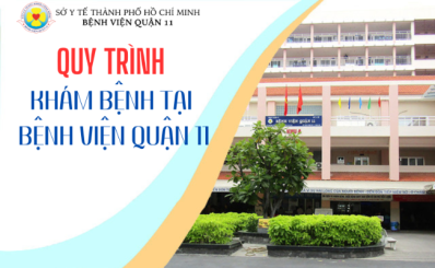 Quy trình khám bệnh tại Bệnh viện Quận 11